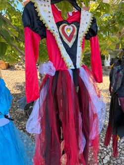 Girls costume queen of hearts
