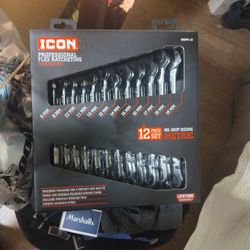 Icon 12 Piece Metric Ratchet Wrenches