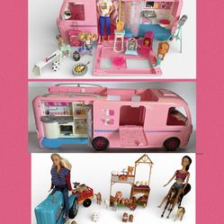 barbie camper, i have hundreds of items just click my profile photo