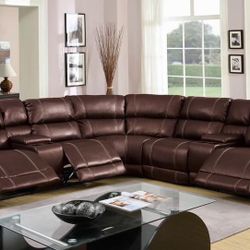 Reclining Sofa Available For Immediate Delivery