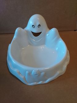 Halloween Ghost Candy Bowl