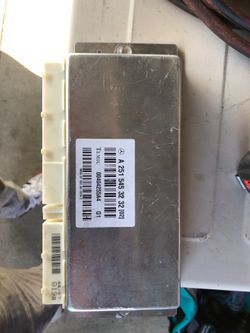 Mercedes air suspension control