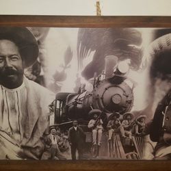pancho villa wood frame 