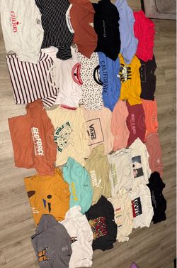 Mixed Lot of Women's T-Shirts and Tops
