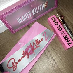 Jeffree Star Beauty Killer 2 Palette and Clear Lipgloss