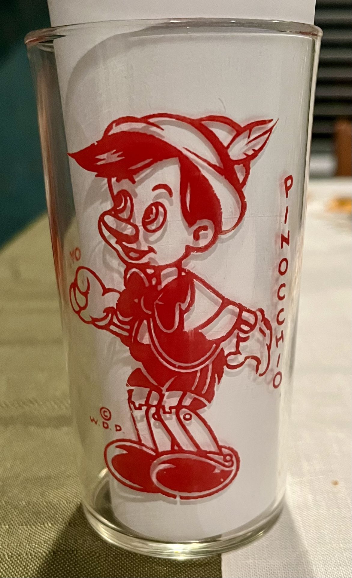 Vintage Disney Glass