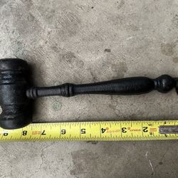 Antique Iron Casting Hammer 