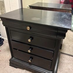 Night Stand With Drawers Dresser 