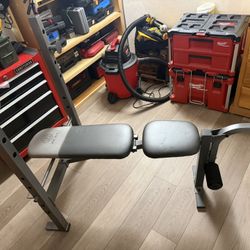Weight Bench With Legs Extensión 
