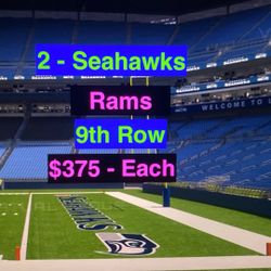 Seahawks Rams Tickets 