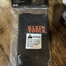 Klein Tools • Black Cordura Ballistic Nylon Tool Bag w/ Zippered Pocket • #5139B (New)