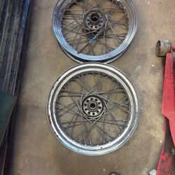 Harley Panhead Chopper 16”Wheels