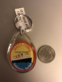 Queen Mary Keychain