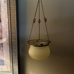 1990s Partylite “ Paris” Hanging Tea Light Holder. 