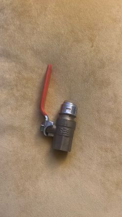 Water valve 1/2 sharkbite