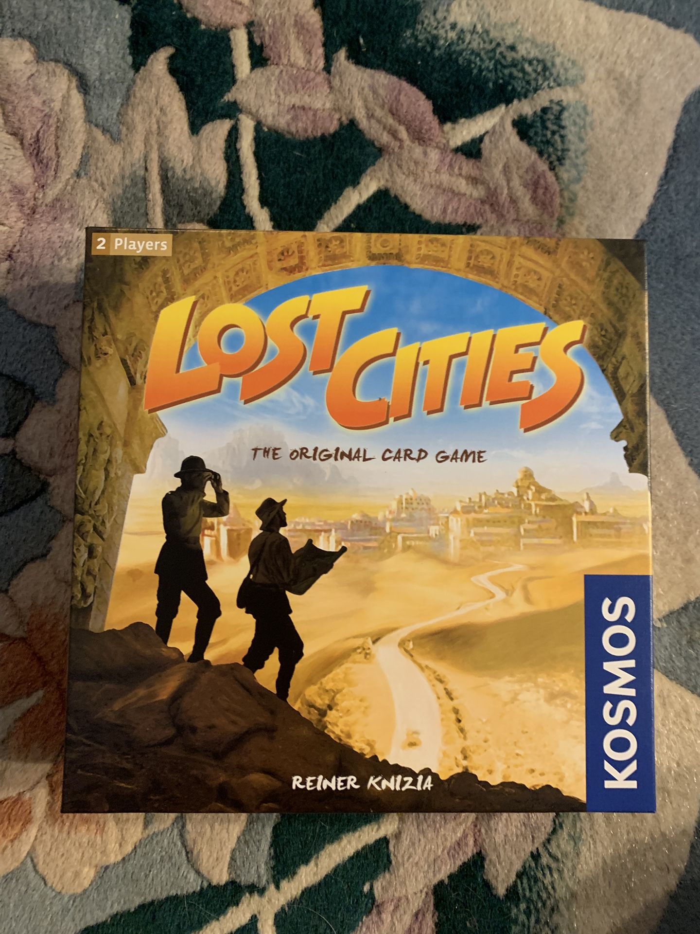 Lost cities card game/board game
