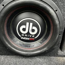 DB Audiodrive WDX2K 12” Subwoofer 