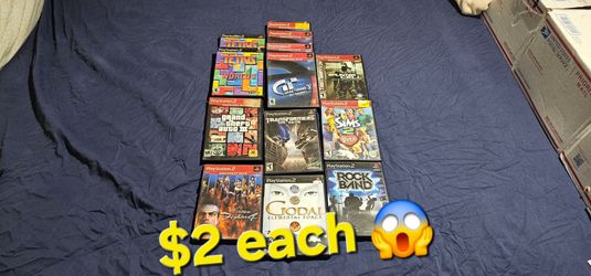 Sony PlayStation 2 ps2 games $2 each READ DESCRIPTION
