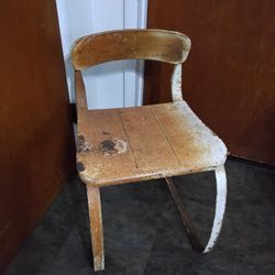 1930's Ironrite ergonomic chair
