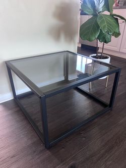 Tinted Glass Coffee Table / Center Table