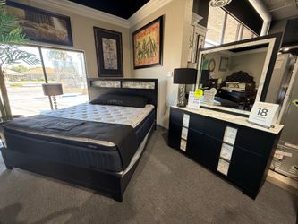 4 PC KING BEDROOM SET