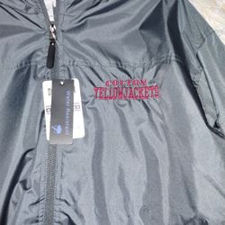 Colton yellow jacket windbreaker