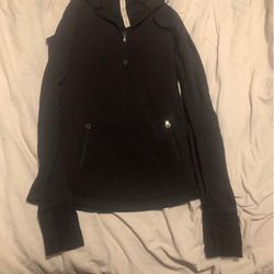 Black Lululemon Zip Up Sweater