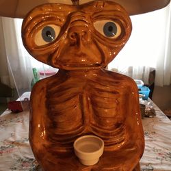 Unique Vintage “ET” Lamp