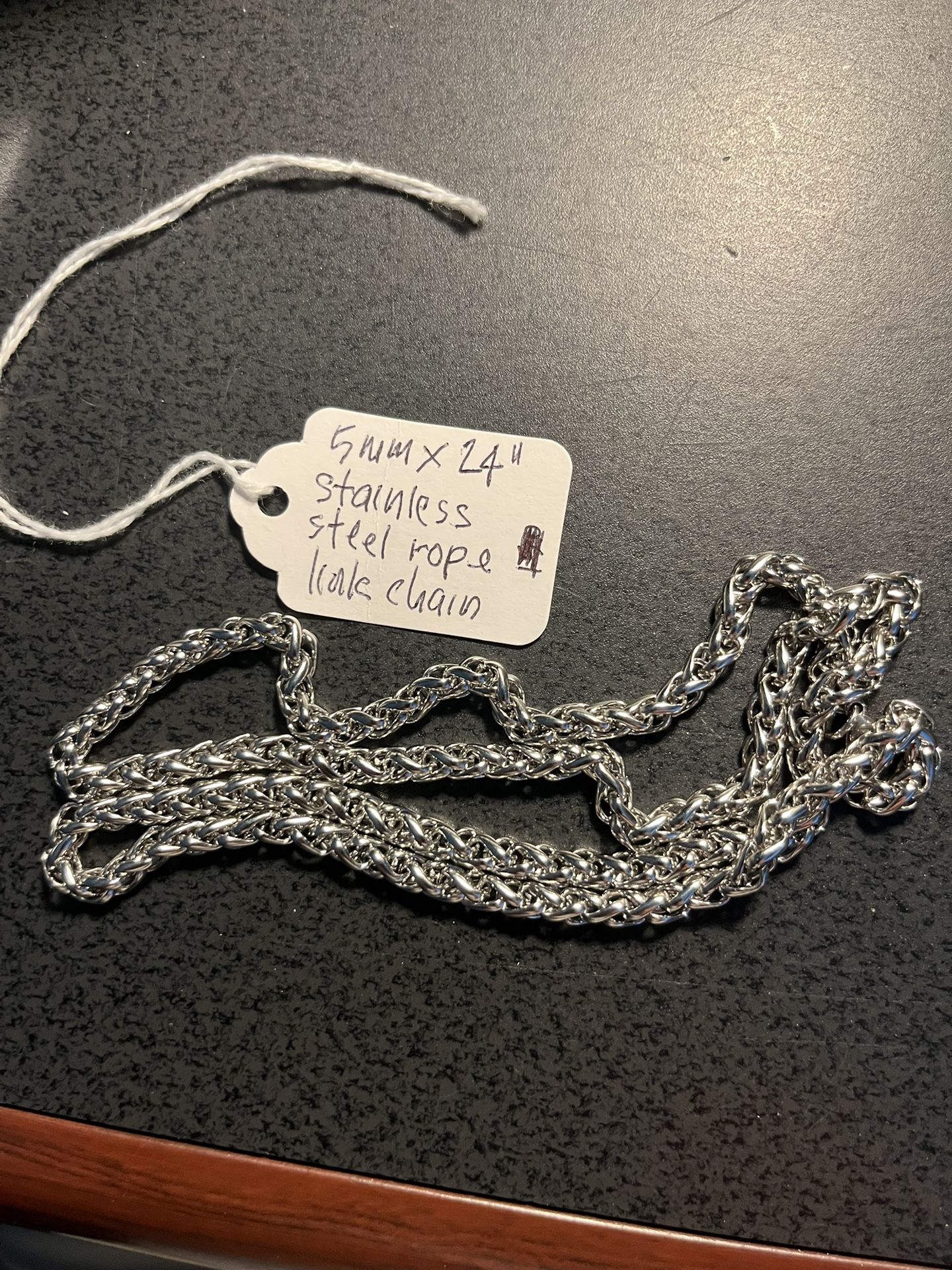 Black Friday Now-5mm Stainless Steel Rope Link Set
