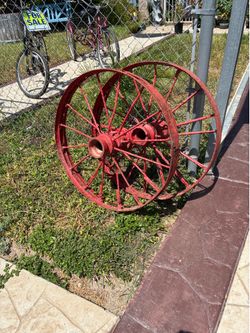 Steel Vintage Wheels $75 both