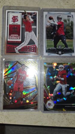 Lot of 4 Fresno State Trading Cards