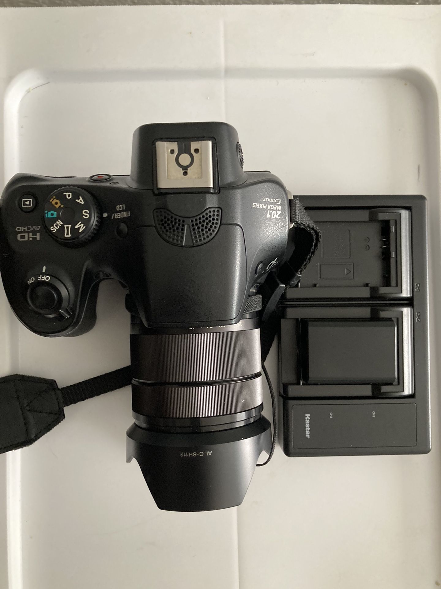 Sony Alpha a3000 Digital SLR Camera with 18-55mm Lens