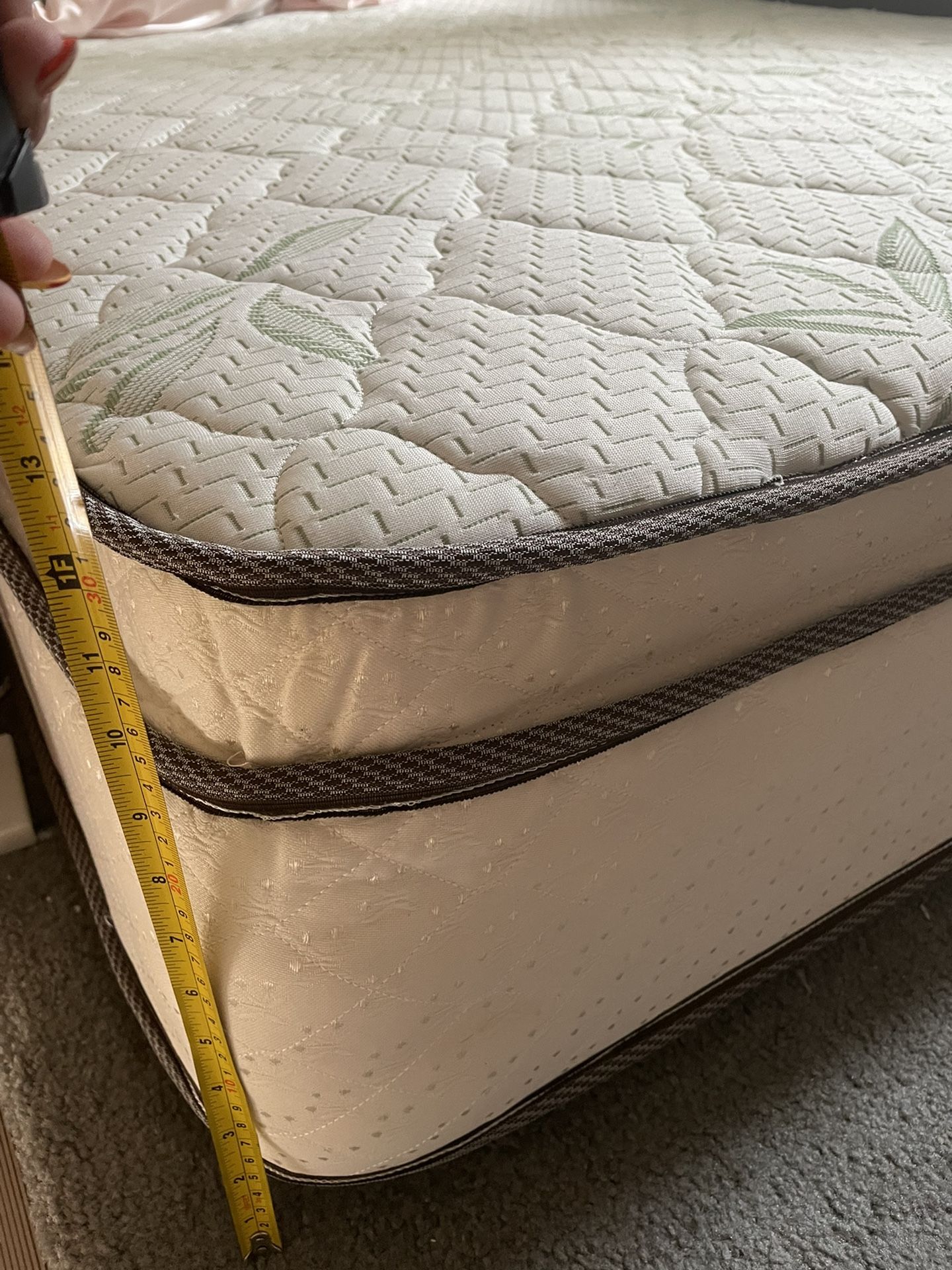 Queen Bamboo Mattress & Frame for Sale in Pomona, CA OfferUp