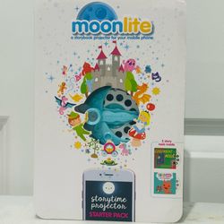 MOONLITE Starter Pack Storytime Story Reels Goodnight Moon Cell Phone Projector