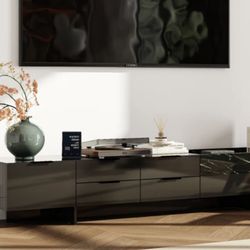 5-Drawer 1-Shelf TV Stand With Modern Design By FUFU&GAGA