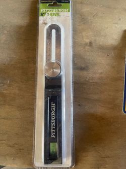 Pittsburgh brand 6-inch T-bevel square