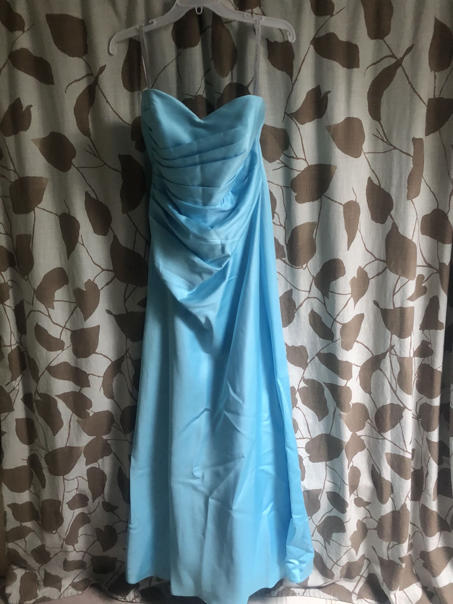 Blue Alfred Angelo dress