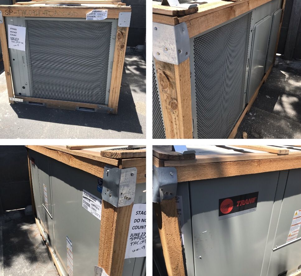 Tons TRANE Package Unit Cooling Only #THC092F4R0A005D // 460v 3ph