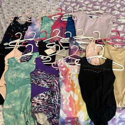 Leotards 18 pieces I have XS some Mediums and 1 large selling all for $75