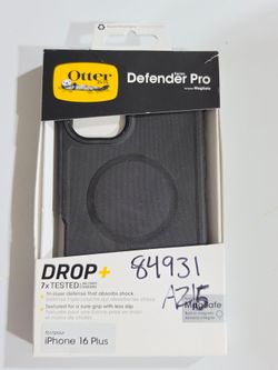 OtterBox Defender Pro MagSafe Case for iPhone 16 Plus – Black – New
