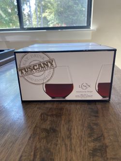 Lenox Red Wine Glasses