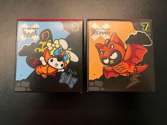 McDonald happy meal Hello Kitty Godzilla toy