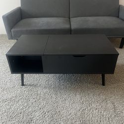 coffee table with table