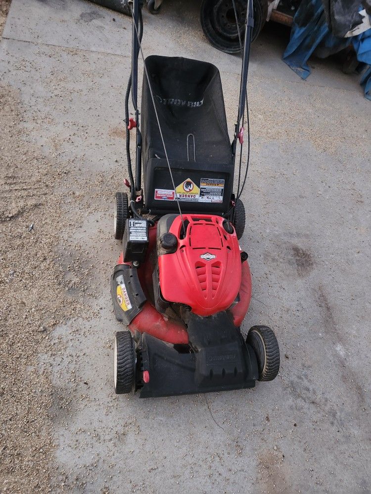 Troy Built Mower Electric Start