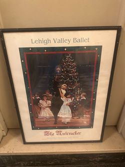 Lehigh Valley Ballet presents The Nutcracker framed poster