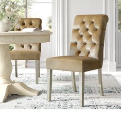 Velvet Dining chairs (Set of 5)