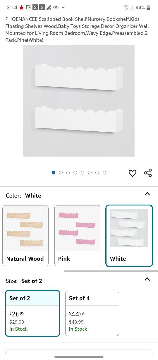 Shelves