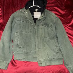 Green Denim Jacket