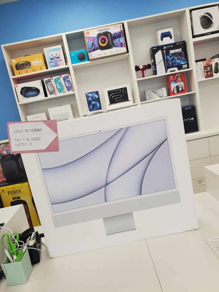 โก Get Your iMac 24" (M1) for Just $5 Down โ Instant Approval! - All in One Desktop