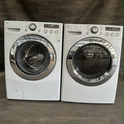 LG Washer And Dryer Electric 